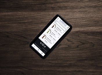 Mockup de la aplicación de búsqueda de cervezas